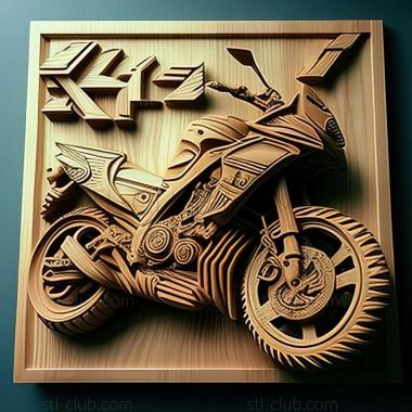 3D модель Suzuki DR Z (STL)